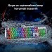 Inphic K2 USB Kablolu Sessiz Oyun Klavyesi 104 Tuşlu, Telefon Yuvası ile - (5775)
