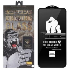 ✨ Kingkong Kavisli Tempered Cam Ekran Koruyucu iPhone 11 Pro / Xs / X - Şeffaf