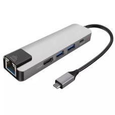 Ally 5'in 1 USB 3.1 Type-C HDMI 2xUSB 3.0 RJ45 Ethernet Dönüştürücü Adaptör - (5775)