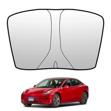 Tesla Model Y / Model 3 Katlanabilir Ön Cam Güneşlik - Premium UV Korumalı Güneş Siperi
