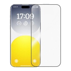 ✨ Basecs Işıltılı iPhone 15 Pro Mat Parlama Önleyici Cam Ekran Koruyucu