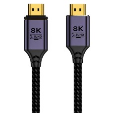 Ally 8K HDMI 2.1 Mıknatıslı Kablo 1 Metre - Ultra HD Yüksek Hızlı