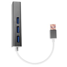 ✅ Gigabit USB 3.0 3 Port Hub ve Ethernet Adaptörü - Hızlı Veri ve Ağ Çözümü