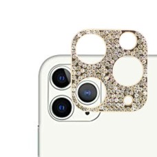 Taşlı Kristal Kamera Koruyucu - Iphone 11 Pro Parlak Lens Kapağı