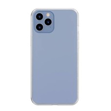 ✨ Basefs Prömi̇um Buzlu Cam iPhone 12 Pro Max 6.7 İnç Şok Korumalı Kılıf - Şeffaf Siyah