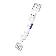 3'ü 1 Arada Type-C ve Micro USB OTG Kart Okuyucu - Hızlı Veri Transferi
