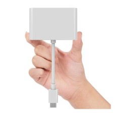 Ally 4K USB-C HDMI Dönüştürücü 3'ü 1 Arada Şarj ve USB Hub Kablo