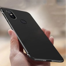 Xiaomi Mi Max 3 için Premium Silikon Şeffaf Kapak - Kamera Korumalı
