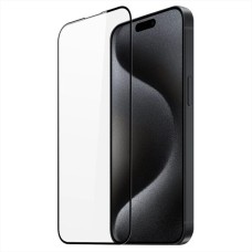 ️ Dux Ducis iPhone 15 Plus Full Kaplama Nano Tempered Cam Ekran Koruyucu - Siyah Çerçeveli (5775)