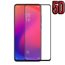 Xiaomi Redmi K20 Pro / Mi 9T 5D Kavisli Full Coverage Kırılmaz Cam Ekran Koruyucu (Siyah)