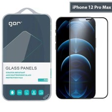 9D Sertleştirilmiş Tam Koruma Ekran Koruyucu - iPhone 12 Pro Max