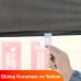  Katlanabilir Araç Ön Cam Güneşliği - 40x125 cm - Toz ve UV Korumalı Branda