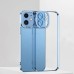 Ally Fashion Renkli Kenar Lazer Çerçeveli Silikon iPhone 12 Kılıf - Şık Koruma