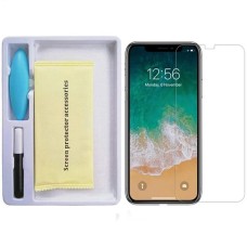 3D Kırılmaz Full Kaplama Cam Ekran Koruyucu | iPhone 11 Pro / Xs / X için UV Işık Teknolojili