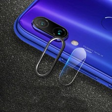 Xiaomi Redmi Note 7 İçin Metal Çerçeveli Kırılmaz Kamera Koruyucu Set