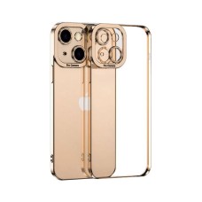Ally Fashion Renkli Lazer Kenar Silikon iPhone 13 Kılıf