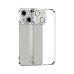 Ally Fashion iPhone 13 Mini Lazer Çerçeveli Silikon Kılıf - Renkli Kenar Tasarımı