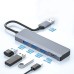 4'ü 1 Arada USB Hub Adaptörü - Ally Ads-309A Pratik Çoklayıcı
