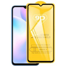 Xiaomi Redmi 9 / 9D Full Glue Tempered Cam Ekran Koruyucu - Şeffaf