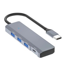 Ally 4-in-1 USB-C Hub Adaptörü | Type-C Çoklayıcı Hızlı Veri Aktarımı