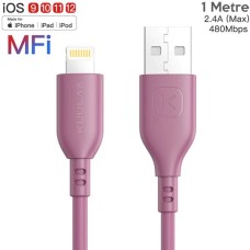 1 Metre MFI Sertifikalı iPhone USB Şarj Kablosu - Hızlı Şarj ve Veri Aktarımı