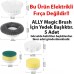 Ally Magic Brush İçin 5'li Yedek Fırça Başlığı - Hassas Temizlik Seti