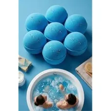 ✨ Lusso Spa Köpük Bombası Seti 6’lı 300 gr Jakuzi & Küvet için
