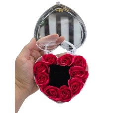🎁 Egonex Kalpli Kadife Yüzük Kutusu - Hediye Sunum 🌹