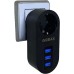 Akıllı Çocuk Koruma Prizi - 3xUSB & LED Aydınlatma