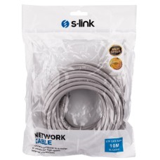 10 Metre Gri Cat6 Patch Kablo - Hızlı ve Güvenilir Bağlantı