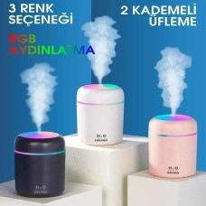 H2O Işıklı Mini Hava Nemlendirici