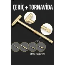Çelik Çekiç ve 4’lü Tornavida Seti