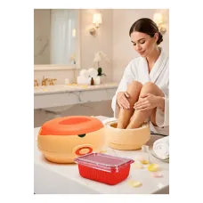 Lüks Parafin&reg; Ağda Isıtıcı Seti - 750 ml El Ayak Cilt Bakımı & Profesyonel Tüy Alma
