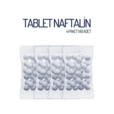 Naftalin Topu 80 Adet Güve Kovucu Tablet
