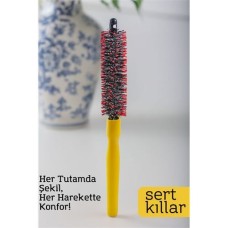 Pro Hacim Spiral Saç Fırçası 24 cm - Isıya Dayanıklı Yuvarlak Fırça