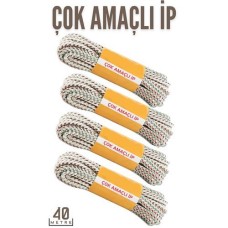 40 Metre Dayanikli Pratik Hamak Ipi - Kamp Bahce Seyahat