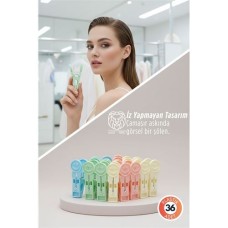 Yuliya Serisi Iz Bırakmaz Emoji Premium Renkli 36'lı Mandal Seti