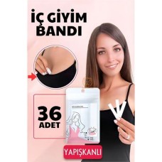 36 Adet Çift Taraflı Bant Giyim Bandı - Su Geçirmez Yapışkanlı