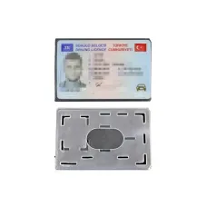 5'li Set Ehliyet ve Kimlik Kartı Koruyucu Kılıf - RFID Bloklayıcı