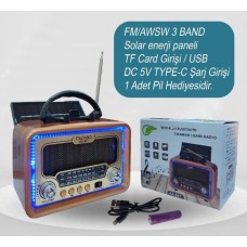 Nostaljik Bluetooth Radyo KA-847 - Egonex Italyano