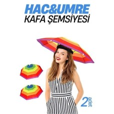 Premium Hac Umre Güneş Şemsiyesi Seti - 2 Adet UV Korumalı Katlanabilir Şemsiye