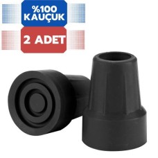 2 cm Çap Baston Ucu Trekking Yürüteç Değiştirme Parçası