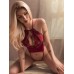 ✨ Dantelli Kizil Cazibeli Babydoll - Seksi Ve Etkileyici Gecelik