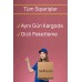 Fuşya Renkli Şık Tasarım Kadın Geceliği