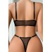 Şıklığın Adı: Transparan Tül Bralet ve Tanga Seti
