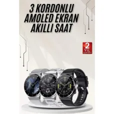 ✨ Bluetooth 5.3 Akilli Saat - Uzun Pil Omru, Su Gecirmez, Cagri Cevaplama