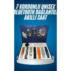 🌟 GPS Destekli 7 Kordonlu Unisex Akıllı Saat 💻