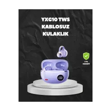 🎙 Yxg10 Elmacik Kemigi Iletimli Tws Kablosuz Kulak Ici