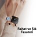 Samo Serisi Apple Watch 41mm Ultra İnce Silikon Kılıf - Soft TPU Tam Koruma