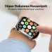 Samo Serisi Apple Watch 41mm Ultra İnce Silikon Kılıf - Soft TPU Tam Koruma